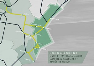 Línea de Alta velocidad Madrid - Levante